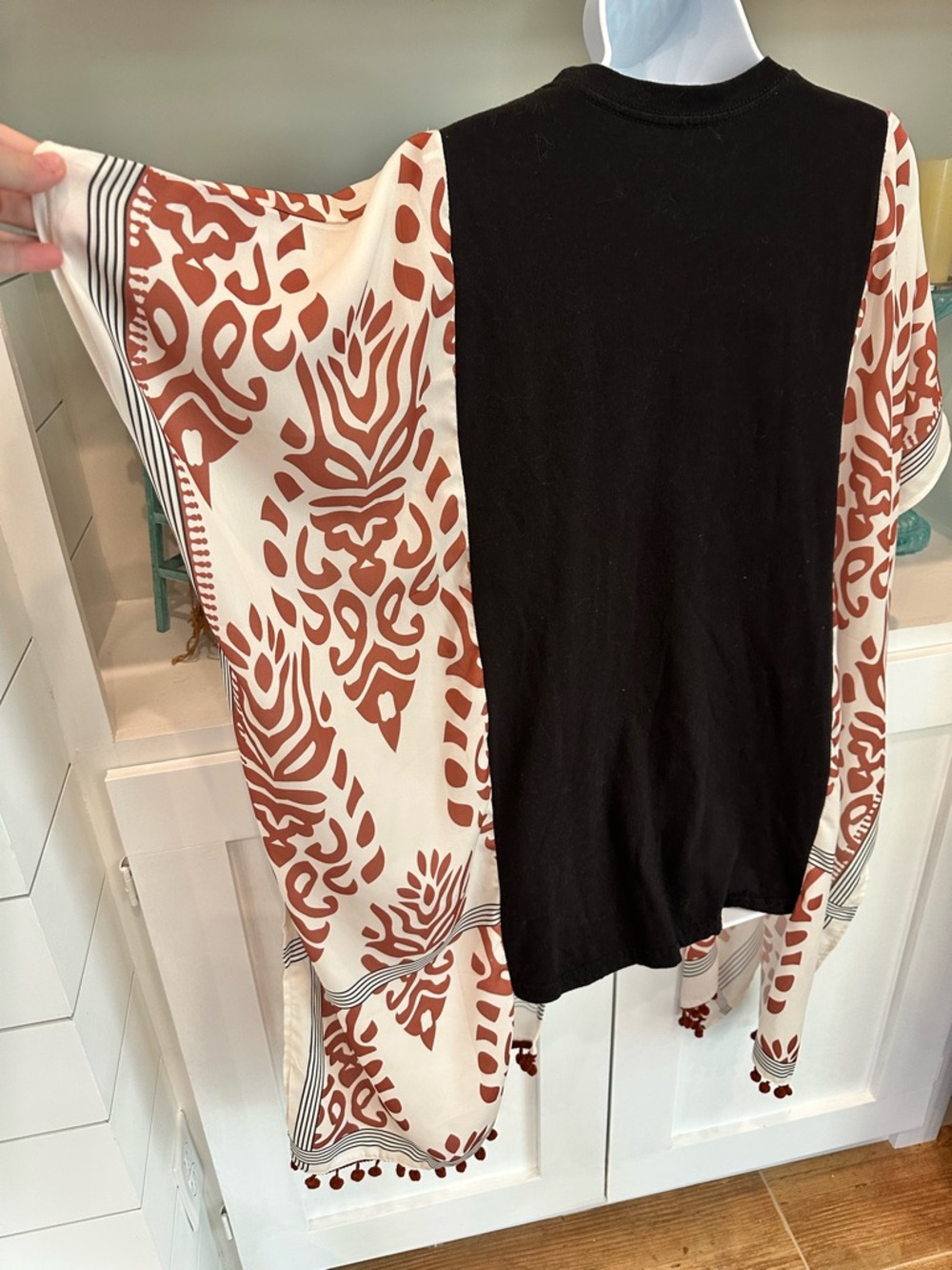 Queen Custom Rock Festival Graphic Tee Boho Kimono Tassels - Picture 6 of 8